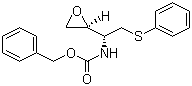 CAS 登录号：163462-16-6, (2S,3R)-3-[(苄氧羰基)氨基]-4-苯硫基-1-环氧丁烯