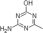 4-Amino-6-methyl-1,3,5-triazin-2-ol molecular structure (CAS 16352-06-0)