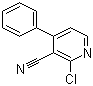 structure of CAS# 163563-64-2, 2-氯-4-苯基烟腈
