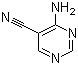 structure of CAS# 16357-69-0, 4-氨基嘧啶-5-甲腈