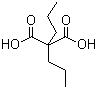 2,2-Dipropylmalonic acid molecular structure (CAS 1636-27-7)
