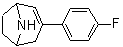 3-(4-氟苯基)-8-氮杂双环[3.2.1]辛-2-烯分子结构 (CAS 163630-91-9)