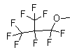 1,1,2,3,3,3-Hexafluoro-1-methoxy-2-(trifluoromethyl)propane molecular structure (CAS 163702-08-7)