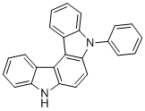 structure of CAS# 1637752-63-6, 5-Phenyl-5,8-dihydroindolo[2,3-c]carbazole