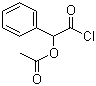 structure of CAS# 1638-63-7, 2-Acetoxy-2-phenylacetyl chloride
