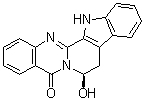structure of CAS# 163815-35-8, 7beta-Hydroxyrutaecarpine