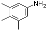 3,4,5-三甲基苯胺分子结构 (CAS 1639-31-2)