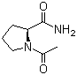 N-Acetyl-L-prolinamide molecular structure (CAS 16395-58-7)