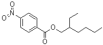 CAS # 16397-70-9, 2-Ethylhexyl p-nitrobenzoate, 2-Ethylhexyl 4-nitrobenzoate