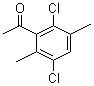 structure of CAS# 164165-77-9, 1-(2,5-二氯-3,6-二甲基苯基)乙酮