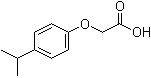 structure of CAS# 1643-16-9, 4-Isopropylphenoxyacetic acid