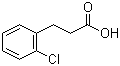 structure of CAS# 1643-28-3, 3-(2-Chlorophenyl)propanoic acid