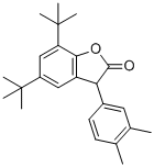 structure of CAS# 164391-52-0, 5,7-Di-tert-butyl-3-(3,4-dimethylphenyl)-2(3h)-benzofuranone