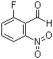 2-氟-6-硝基苯甲醛分子结构 (CAS 1644-82-2)