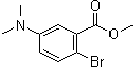 structure of CAS# 164513-41-1, Methyl 2-bromo-5-(dimethylamino)benzoate