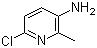structure of CAS# 164666-68-6, 3-Amino-6-chloro-2-picoline