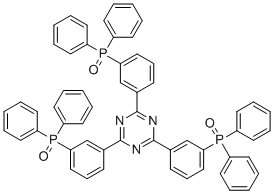 2,4,6-Tris[3-(diphenylphosphinyl)phenyl]-1,3,5-triazine molecular structure (CAS 1646906-26-4)