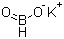 Potassium metaborate molecular structure (CAS 16481-66-6)