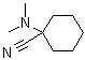 1-(二甲基氨基)环己烷甲腈分子结构 (CAS 16499-30-2)