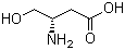 structure of CAS# 16504-56-6, L-beta-Homoserine