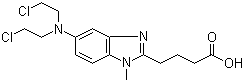 structure of CAS# 16506-27-7, Bendamustine