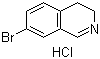 7-溴-3,4-二氢异喹啉盐酸盐分子结构 (CAS 16516-67-9)
