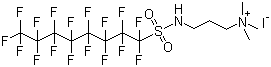 CAS # 1652-63-7, Perfluoroalkylsulfonyl quaternary ammonium iodides, Fluoro Surfactant FC-134