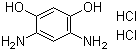 structure of CAS# 16523-31-2, 4,6-Diaminoresorcinol dihydrochloride