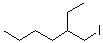 structure of CAS# 1653-16-3, 3-(Iodomethyl)heptane