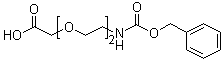 CAS # 165454-06-8, 8-Benzyloxycarbonylamino-3,6-dioxaoctanoic acid, 2-[2-(Cbz-amino)ethoxy]ethoxyacetic acid