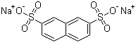 2,7-萘二磺酸钠分子结构 (CAS 1655-35-2)