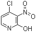 structure of CAS# 165547-79-5, 2-羟基-3-硝基-4-氯吡啶