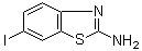 structure of CAS# 16582-58-4, 6-Iodo-2-benzothiazolamine