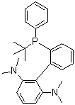 structure of CAS# 1660153-91-2, 2'-[叔丁基苯基膦基]-N2,N2,N6,N6-四甲基-[1,1'-联苯]-2,6-二胺