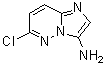 6-Chloroimidazo[1,2-b]pyridazin-3-amine molecular structure (CAS 166176-45-0)