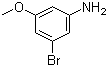 3-Bromo-5-methoxyaniline molecular structure (CAS 16618-68-1)