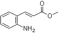 structure of CAS# 1664-62-6, 3-(2-Aminophenyl)-2-propenoic acid methyl ester