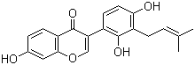 黄甘草异黄酮 A分子结构 (CAS 166547-20-2)