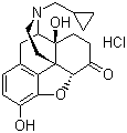 structure of CAS# 16676-29-2, Naltrexone hydrochloride