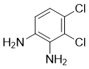 3,4-Dichloro-1,2-phenylenediamine molecular structure (CAS 1668-01-5)