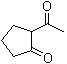 structure of CAS# 1670-46-8, 2-Acetyl-1-cyclopentanone