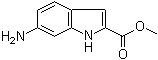 structure of CAS# 167027-30-7, 6-Amino-1H-indole-2-carboxylic acid methyl ester