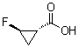 structure of CAS# 167073-07-6, (1S,2R)-2-Fluorocyclopropanecarboxylic acid