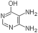 4,5-Diamino-6-hydroxypyrimidine molecular structure (CAS 1672-50-0)