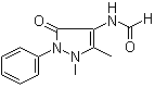 structure of CAS# 1672-58-8, 4-Formamidoantipyrine