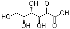 D-lyxo-2-Hexulosonic acid molecular structure (CAS 16722-49-9)