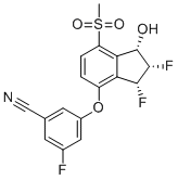 structure of CAS# 1672668-24-4, Belzutifan