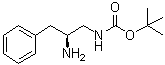 structure of CAS# 167298-44-4, [(2S)-2-氨基-3-苯基丙基]氨基甲酸叔丁酯