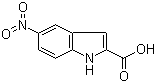 5-Nitroindole-2-carboxylic acid molecular structure (CAS 16730-20-4)