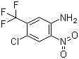 structure of CAS# 167415-22-7, 4-Chloro-2-nitro-5-(trifluoromethyl)aniline